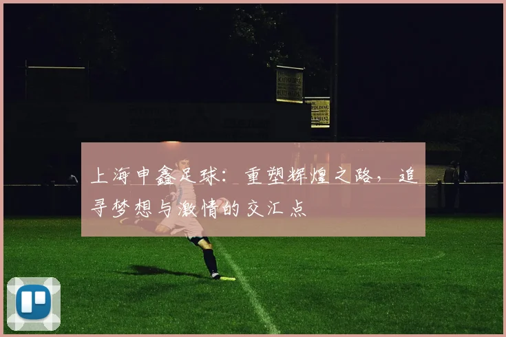 上海申鑫足球：重塑辉煌之路，追寻梦想与激情的交汇点